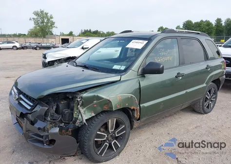 2005 Kia Sportage Ex V6/Lx V6 from USA, damaged, VIN KNDJF723957081534